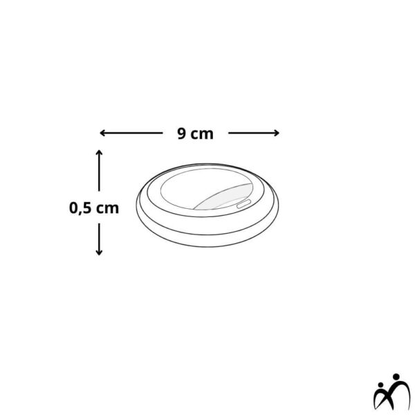 disegno coperchio cappuccino 9 cm am bologna